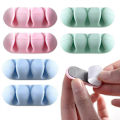 Miniatyrbilde 5 av 5: 1/2 stk. Silikon Kabelholder Selvklebende Ledningsholdere Skrivebord Ledningsorganisator Ledningsklemmer Lader Ledningsholder For Skrivebord Bil Hjem [db] 01 blue 2pc675