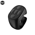 Miniatyrbillede 1 af 5: Tiktok Trådløs Bluetooth Fingertip Selfie Controller Tiktok Kort Video Side Vendning Browsing Enhed Mobiltelefon Fjernbetjening Ring [DB] data cable charging