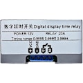 Miniatyrbild 5 av 5: 12V Tidsrelä 12 Volt Timerrelä Utomhus 10A Digitalt Avstängningsrelä Justerbar Gåva db