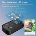 Miniatyrbild 4 av 5: T10 80m Bluetooth-fjärrkontroll för Hero 11 10 9 8 Max för smartphone actionkamera trådlös Rem [DB] black