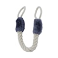 Miniatyrbilde 2 av 5: Dørhåndtak Trekktau Anti-Klype Stropper Stopper Multifunksjonell Hund Fingerbeskytter Dørtau for Soverom Stue db blue 60cm