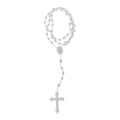 Miniatyrbillede 1 af 5: Plastik Rosenkrans Perler Lysende Halskæde Katolicisme Bøn Religiøse Smykker---Model kode21361-XG3132 [DB]