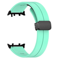 Miniatyrbilde 2 av 3: For Huawei Watch D2 Magnetisk Sammenleggbar Spenne Silikon Klokkereim Erstatningsarmbånd [db] Multicolor Style B