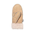 Miniatyrbilde 4 av 4: Ekte Saueullvotter for Kvinner med Omvendbar Mansjett {Db} Beige