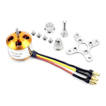 Miniatyrbillede 2 af 5: 2Pack 2212 1400Kv/2200Kv Børsteløse Outrunner Motor med Montering 10T/6T+30A ESC til Rc Flyvemaskine Quadcodb As Shown