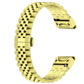 Miniatyrbillede 2 af 5: Urrem i rustfrit stål med 5 perler til Garmin Fenix 7S/6S/5S, udskiftningsarmbånd med værktøj [DB] Multicolor Style F