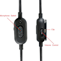 Miniatyrbilde 2 av 5: Erstatningskabel for Logitech G433/233/g Pro/g Pro X/hyperx Cloud Alpha/xbox One [db]
