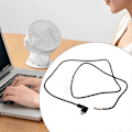 Miniatyrbild 4 av 5: USB C Hane till 2-Pin Strömförlängningskabel Typ C Öppen Ände Pigtail Sladd 5V 3A [Db] 25cm Elbow