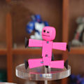 Miniatyrbilde 3 av 5: 2 stk tilfeldig farge Stikbot skjermanimasjonsleker Shed Dolls med Sucker Toys Db Multi 2PC