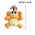 Miniatyrbilde 2 av 5: Regnbue Monkey Plysjdukke for barn Jul Håndlaget Plysjleketøy Kodenavn Barn Jenter Gutter 3-6 år gammel, for Next Door-11.8inch [DB] Pink