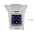 Miniatyrbillede 4 af 4: Rv Camper 220v-240v 16a Ekstern Flush Hook Up Vandtæt Strømstik{DB}