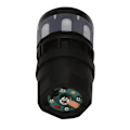 Miniatyrbilde 4 av 5: N-813 2 stk Mikrofonkapsel Dynamiske Mikrofoner Kjernekapsel Universal Mic Erstatning Reparasjon db Black