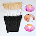 Miniatyrbillede 3 af 5: 3 stk. Cleavage Safe Snap-On Mock Camisole Blonde Åndbar Elastisk til Kvinder [DB] as show