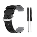 Miniatyrbilde 1 av 5: Silikon armbånd for Garmin Approach S2 / S4 [DB] Black Grey