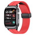 Miniatyrbilde 3 av 3: For Huawei Watch D2 Magnetisk Sammenleggbar Spenne Silikon Klokkereim Erstatningsarmbånd [db] Multicolor Style F