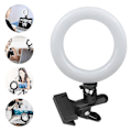 Miniatyrbilde 2 av 5: Videokonferanse Lyssett 6' Laptop Selfie Ringlys USB LED Ringlys db