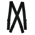 CTM Elastiska Kraftiga Ergonomiska Hängslen med Kardborreband (Herr) [DB] one size Black