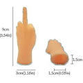 Miniatyrbild 3 av 5: Liten långfingerleksak 10 st dockor Mini fingerhänder Miniatyrhänder med vänster hand och höger hand Db