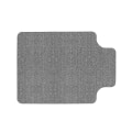Miniatyrbilde 1 av 5: Kontorstolmatte for tregulv/fliser, 35,4x55 tommers stolmatte, multi-polyester gulvbeskytter lys grå