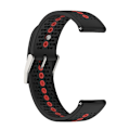 Miniatyrbilde 3 av 5: For Suunto 9 Peak Universal Fargerik Hull Silikonur Bånd DB Black Orange