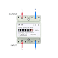 Miniatyrbilde 4 av 5: Elektrisk enfase to-leder AC 220v 100A energimåler Kwh teller forbruk analog elektrisitet [db] As Shown