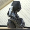 Pikkukuva 3 / 5: Kauhu Kirjanmerkit 3d Piirretty Resin Portrait Kirjanmerkki Suuret Lahjat Kirjojen Ystäville {Db} D