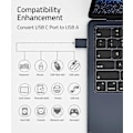 Miniatyrbild 2 av 5: Usb C till Usb Adapter Paket med 2 Usb C Hane till Usb3 Hona Adapter db