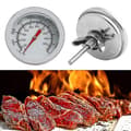 50~500 Celsius Grader Stål Grilltermometer Bbq Rökare Grill Termometer Temperaturmätare Ugn Termometer