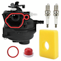 Miniatyrbilde 1 av 5: Forgassersett for Briggs Stratton 300e 450e 500e 550e 575e 600e Motor -t db