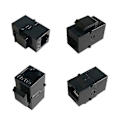 Pikkukuva 3 / 5: DB 10 kpl Keystone CAT6 CAT5E Suora Läpivienti Keystone Moduulit Adapterikytkimet CAT6