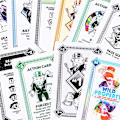Miniatyrbilde 2 av 4: Puslespill Familie Fest Brettspill Engelsk Versjon Monopoly Trading CardGame Spille db Blue