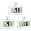 Miniatyrbillede 1 af 5: 3x Køleskabs Termometer Digital Termometer Fryser Termometer Køleskab Rum Vandafvisende Fryser Termometer Med LCD Display [DB]