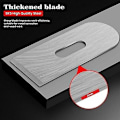 Miniatyrbilde 3 av 5: TAPT Carpentry Plane, Enhånds Planer Snekker Håndplan, Mini Tømmerarbeid Snekkerverktøy R [DB]