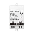 Tuya Smart WiFi Tør Kontakt Switch Modul 10A Hjem Universal DIY Afbryder Relæ Arbejd med Smart Life db White