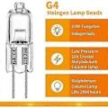 Miniatyrbilde 3 av 5: G4 halogenlamper [DB] 20W 20pcs