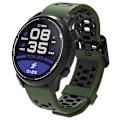 Miniatyrbild 2 av 5: Dubbelfärgad 20mm Silikonarmband för Coros Pace 2/Garmin vivoactive 5/GarminActive 5/Venu Sq 2 {Db} Army Green Black