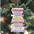 Miniatyrbild 1 av 2: Merry Swiftmas Taylor Album Som Bokprydnad, swiftie Julpynt Eras Tour Prydnad Jul Swiftmas Present [DB] B