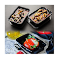 Pikkukuva 2 / 5: 50 kpl aterian valmistusastioita uudelleenkäytettäviä take-away ruoka-astioita muovisia bento-laatikoita ruoan säilytys lounas [DB] As shown
