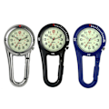 Miniatyrbillede 1 af 5: Clip-on Karabinhage Lysende FOB Digitale Sportsure Til Læger Sygeplejersker Vandrere Yo [db] Sliver