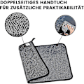 Miniatyrbillede 3 af 5: Brusekabine Klud Til Vandfjernelse I Brusebad Og Badekar, Skinnende Badeværelse Xxl Tørreklud, Hurtigtørrende Tørreklud db 3Pcs 40 x 40 cm