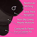 Pikkukuva 5 / 5: Miesten ja naisten vatsavyö Sweet Sweat Shapewear -korsetti Säädettävä vyö Istuvuus db red M