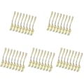 Miniatyrbilde 2 av 3: 120 stk Engangs Mini Gaffler Frukt Dessert Pudding Gaffler Festutstyr For Restaurant Ktv (gull) [DB] 120 pcs