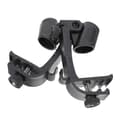 Mikrofonclips Sorte Plastik Mikrofonholdere til 4 stk. Instrumentbrug [DB] 13.5X8X5.5CM Black