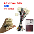 Miniatyrbild 5 av 5: Bilstereo Radiotrådströmkoppling Adapter med Canbus Dekoder för Qashqai X-Trail Bilradio Multimedia Videospelare Android {Db} braise canbus
