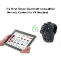 Miniatyrbillede 5 af 5: R1 Bluetooth Fjernbetjening Smartphone Gamepad til iPhone Android 3D Briller Trådløs VR Fjernbetjening Ring Joystick [DB] VR Controller 1pc