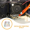 Miniatyrbillede 3 af 3: 30 stk Lavtemperatur Filament 3D Printer Filament 30 Farver Filament 1.75mm Filament db 300.00X0.10X0.10CM