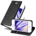 Etui til iPhone 4 / 4s Sammenleggbart telefonetui - Deksel - Med stativfunksjon og kortspor [DB] Black