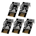 Pikkukuva 1 / 5: 5kpl Nrf24l01+ langaton moduuli 2.4g päivitysmoduuli, yhteensopiva langattoman tiedonsiirtomoduulin kanssa, yhteensopiva Diy Experi [DB] as shown
