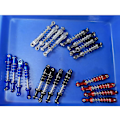 Miniatyrbilde 5 av 5: 4 stk. metalldemper oppgraderingsdeler tilbehør for Mn D90 Mn-90 Mn99s C14 C24 C34 Rc-bil