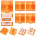 Miniatyrbillede 1 af 5: 6 stk. Papirklipper-Reserveblade Papirtrimmerblade Efterfyldning Håndværk Papirklipper-Reserveblade til A4 Papirklipper (Orange) {DB}